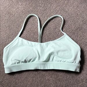 Lululemon Athletica Light Green Sports Bra